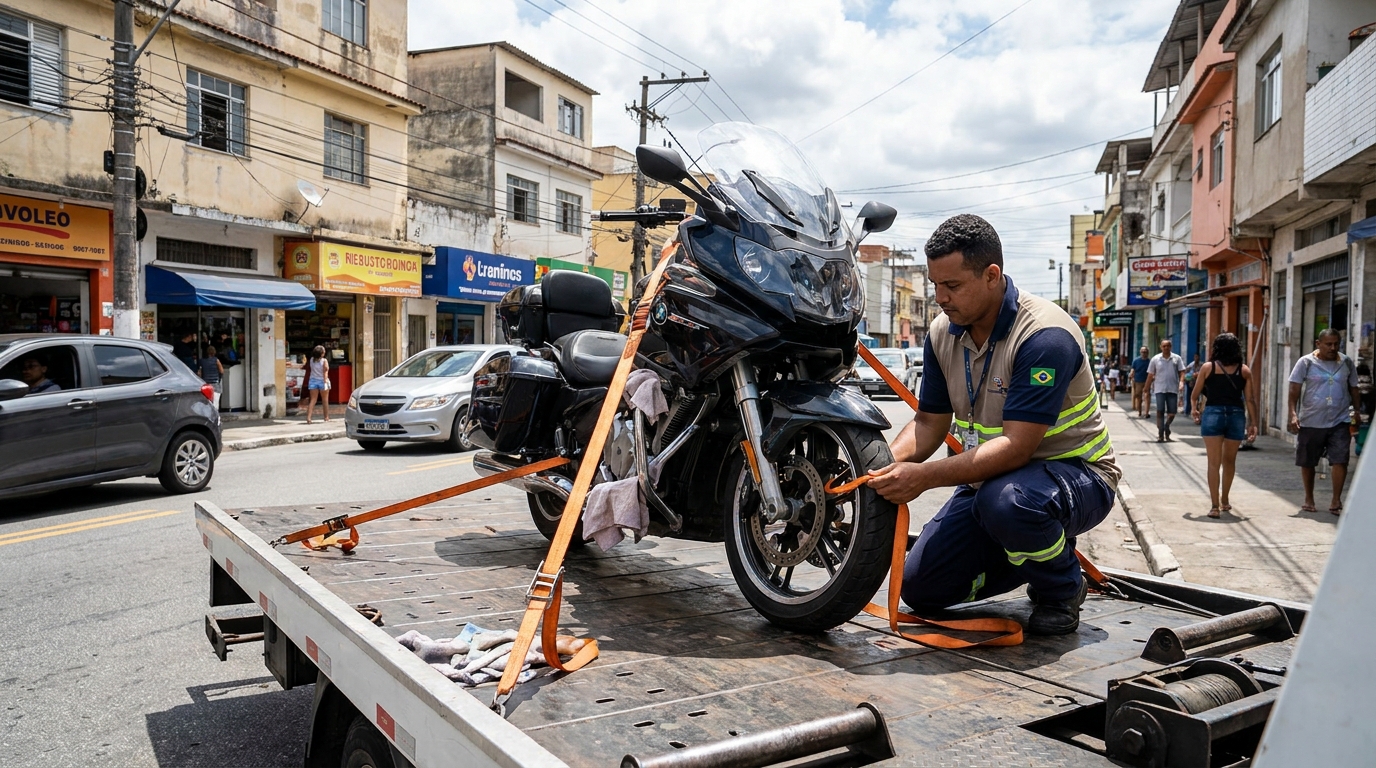 Guincho para Moto em Botucatu‑SP