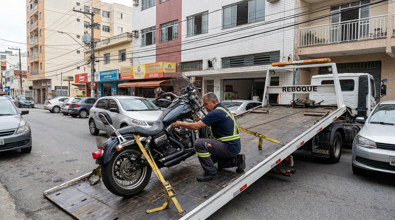 Guincho para Moto em Botucatu‑SP