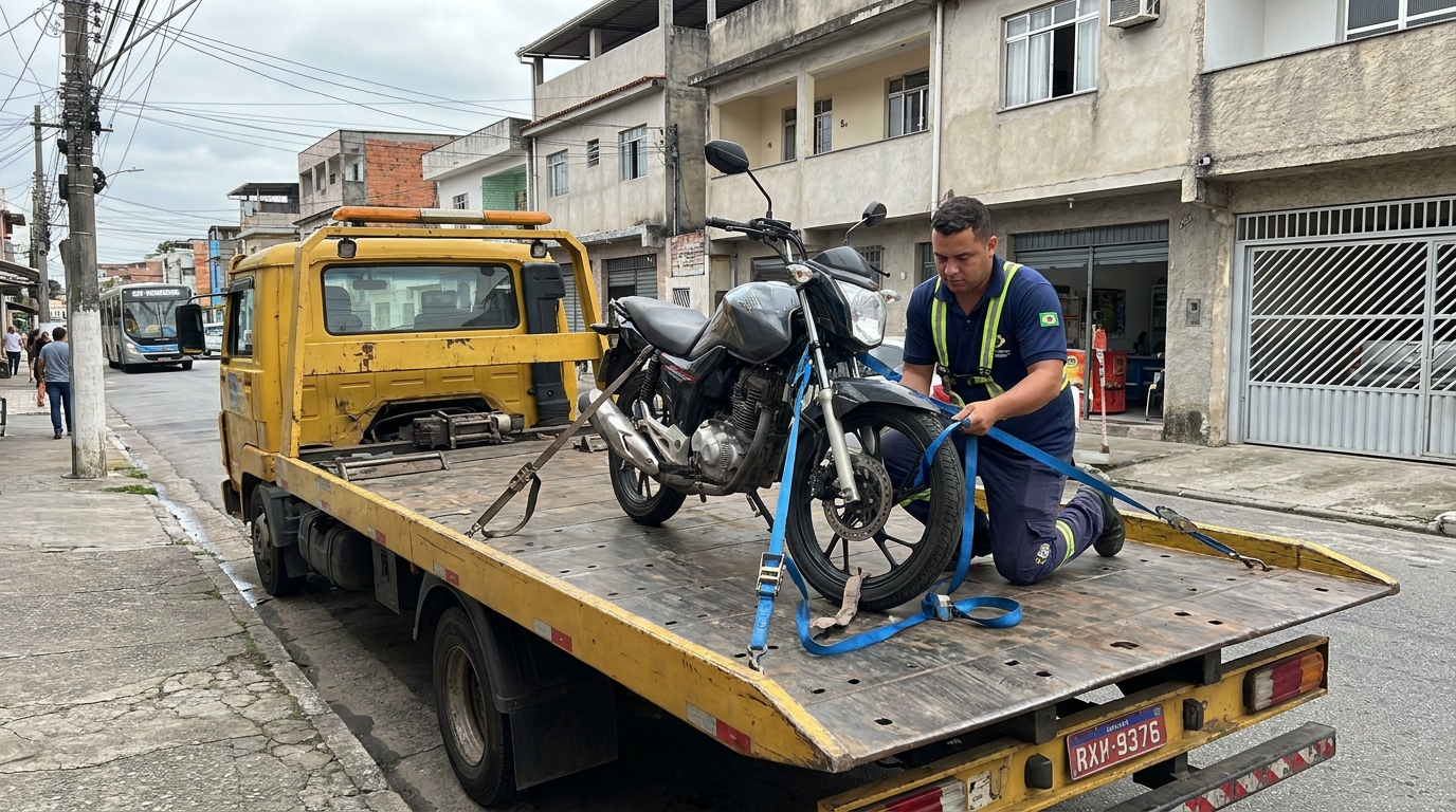 Guincho para Moto em Botucatu‑SP
