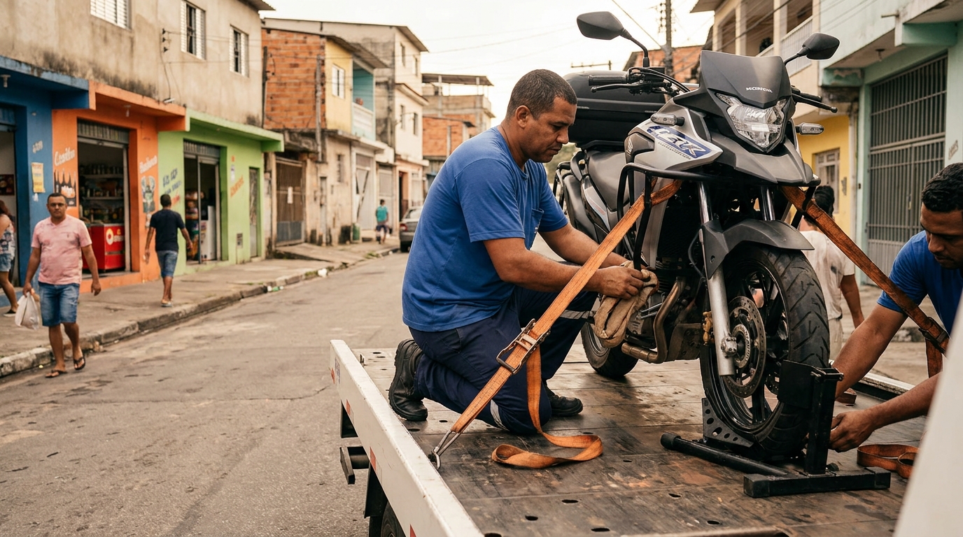 Guincho para Moto perto de mim em Botucatu‑SP